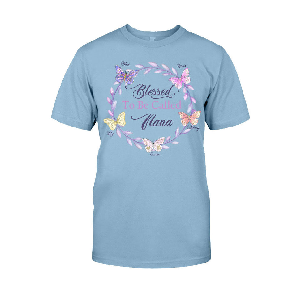 Blessed To Be Called - Personalized Grandma T-shirt and Hoodie