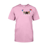 Life Is Better With Dogs - Personalized Independence Day T-shirt and Hoodie
