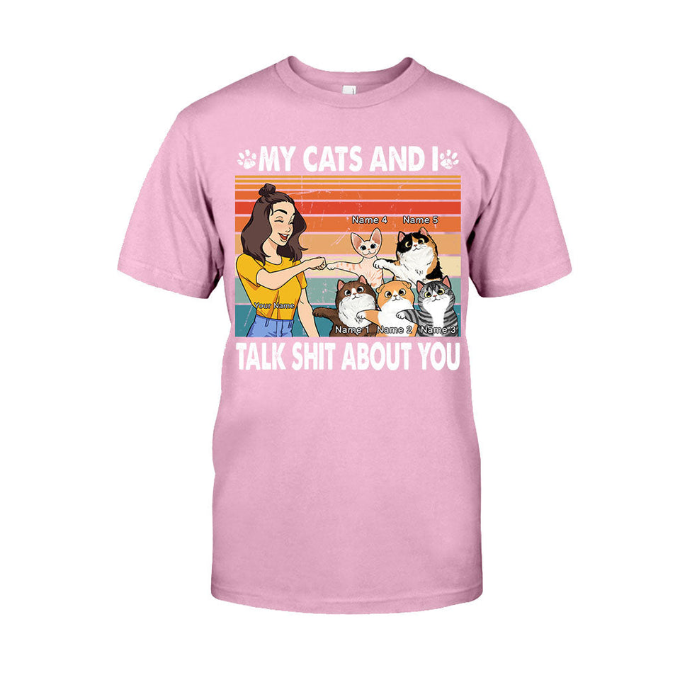 My Cat And I - Personalized T-shirt and Hoodie