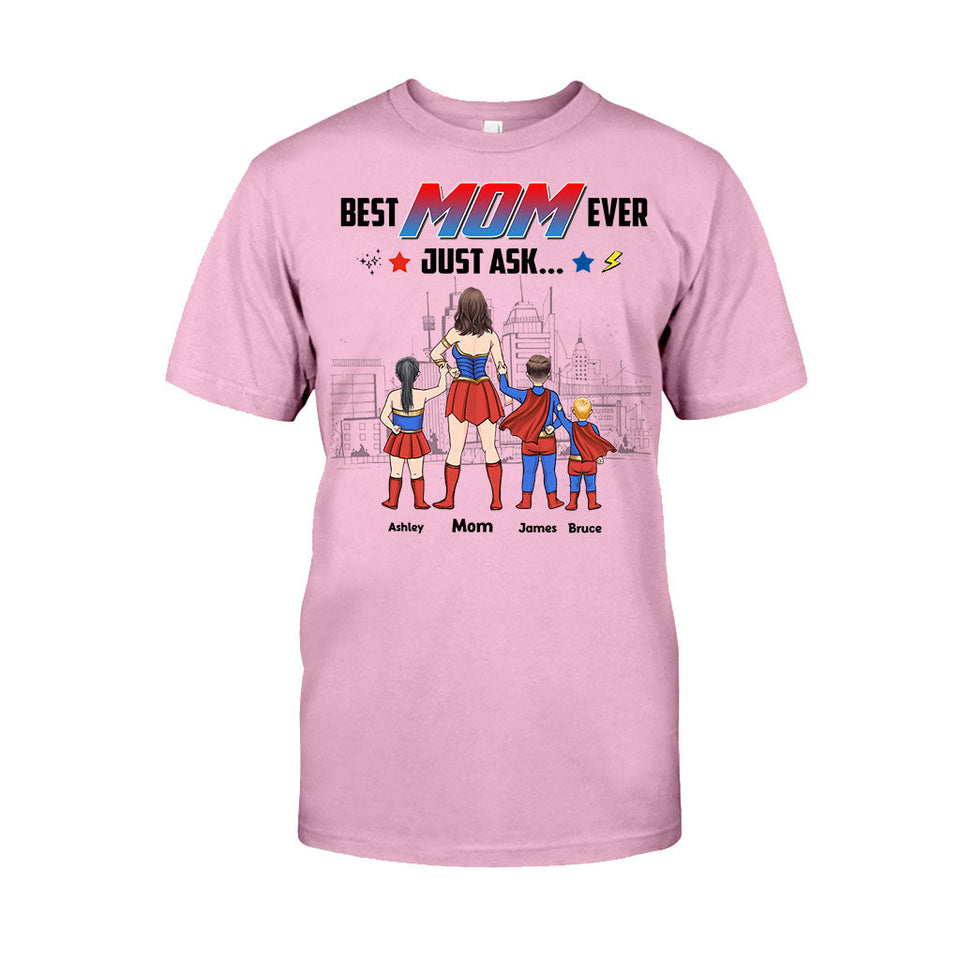 Supermom - Personalized Mother T-shirt and Hoodie