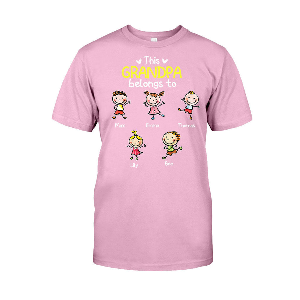 We Love You - Gift for grandma, dad, mom, grandpa - Personalized T-shirt And Hoodie