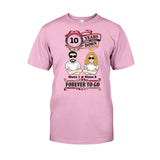 Forever To Go - Personalized Couple T-shirt and Hoodie