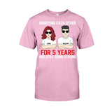 Annoying Each Other - Personalized Couple T-shirt and Hoodie