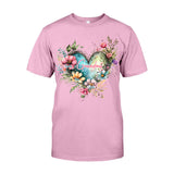 Grandma's Mom's Flowers - Personalized Grandma T-shirt And Hoodie