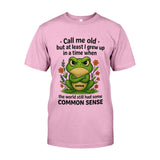 Call Me Old - Love Frog Personalized T-shirt And Hoodie