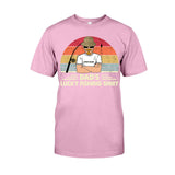 Dad's Lucky Shirt - Personalized Father's Day Fishing T-shirt and Hoodie