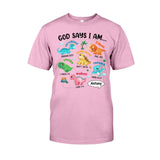 For Grandson Dinosaur I Am - Personalized grandson T-shirt And Hoodie