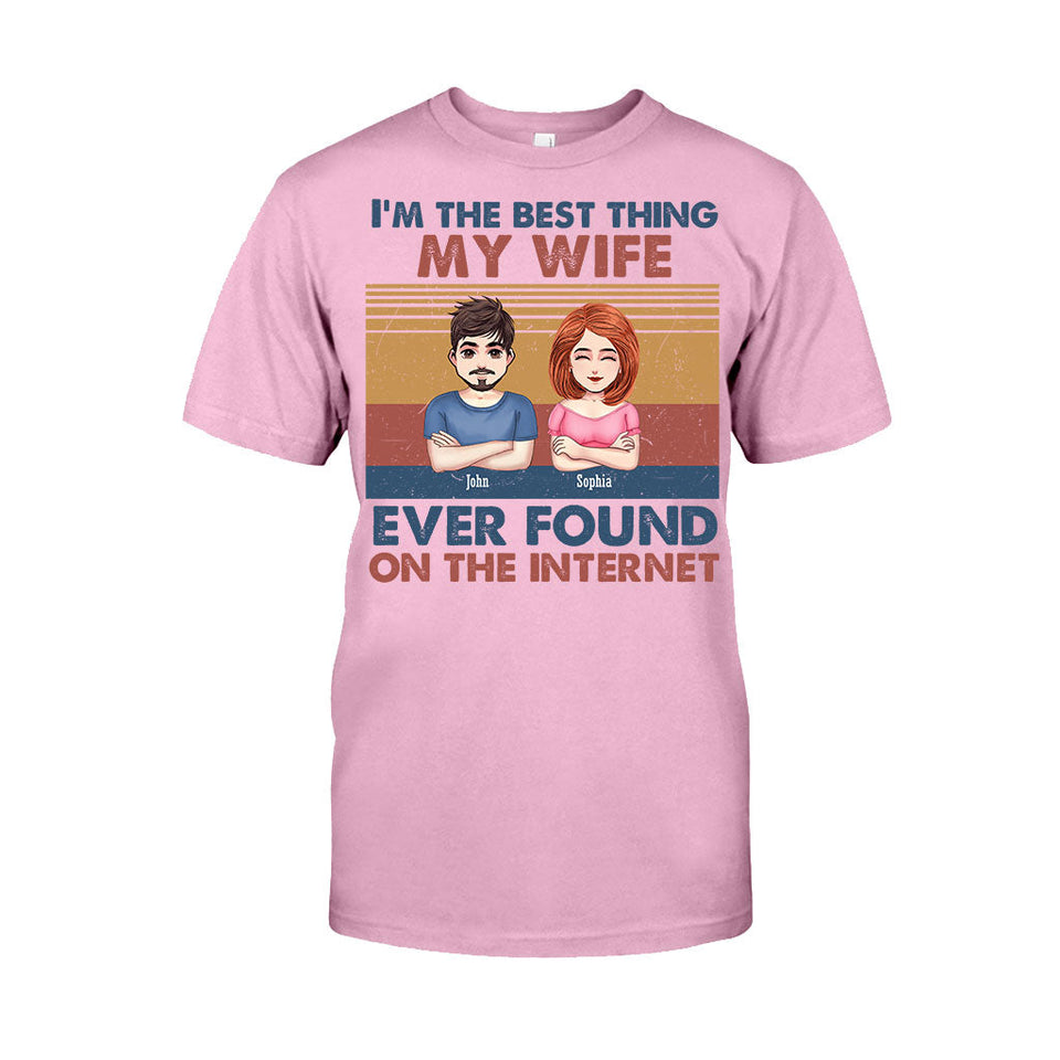 I'm The Best Thing - Personalized Couple T-shirt and Hoodie