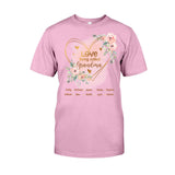 Love Being Called Grandma - Personalized Grandma T-shirt and Hoodie