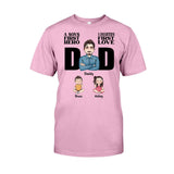 A Sons First Hero A Daughters First Love - Personalized Father T-shirt and Hoodie