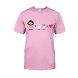 Me With The Cats - Personalized Cat T-shirt and Hoodie