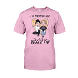 Always Be The Biggest Fan - Personalized Mother's Day Softball T-shirt and Hoodie