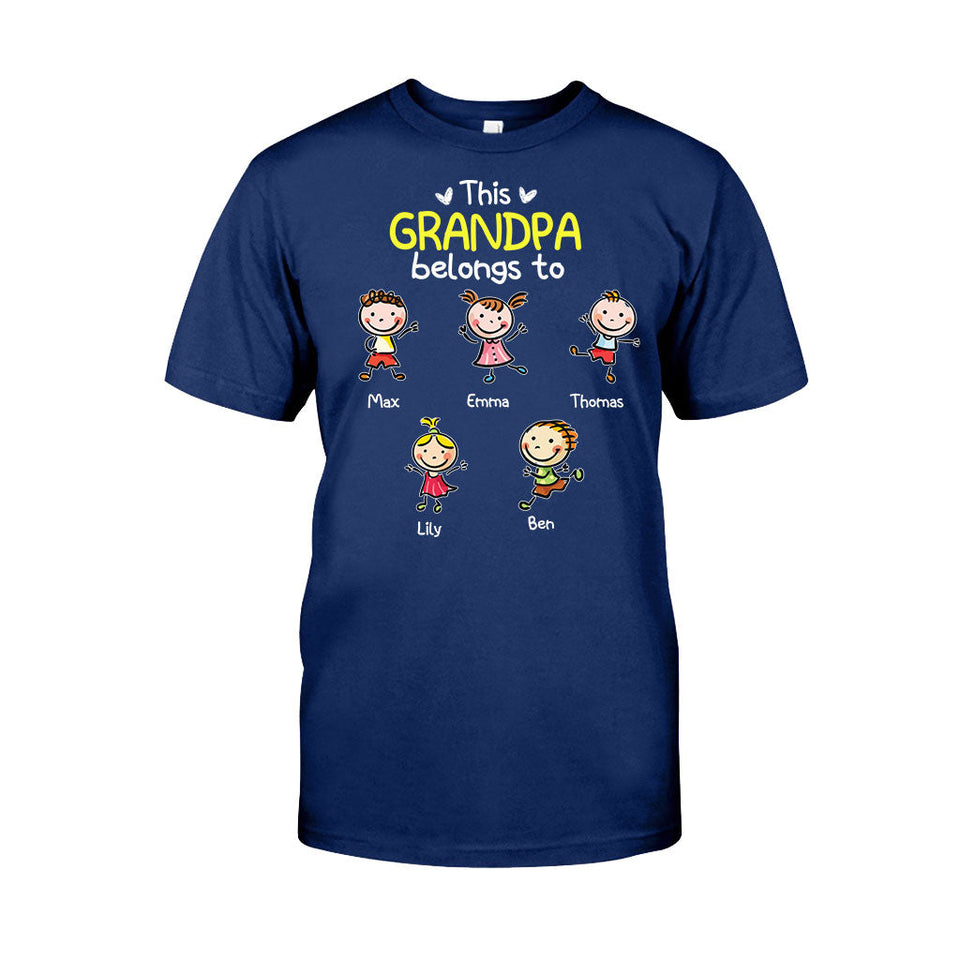 We Love You - Gift for grandma, dad, mom, grandpa - Personalized T-shirt And Hoodie