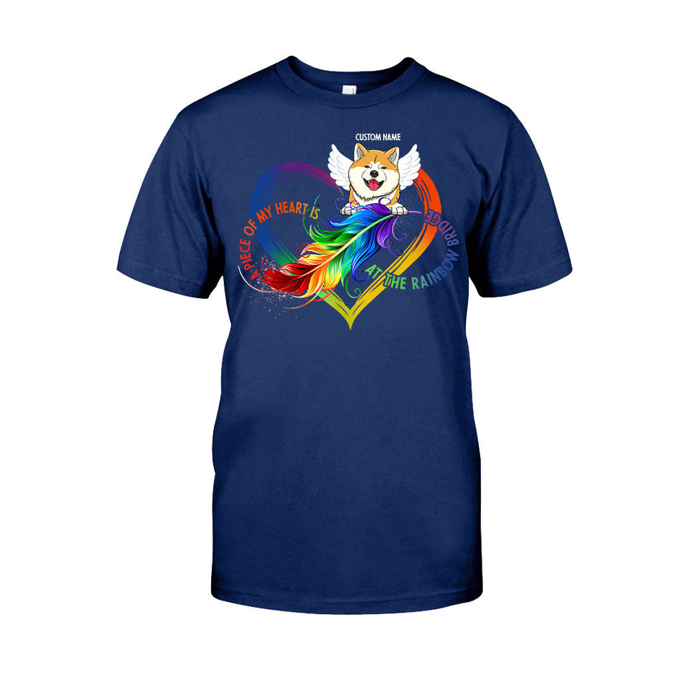 A Piece Of My Heart - Personalized Dog T-shirt and Hoodie