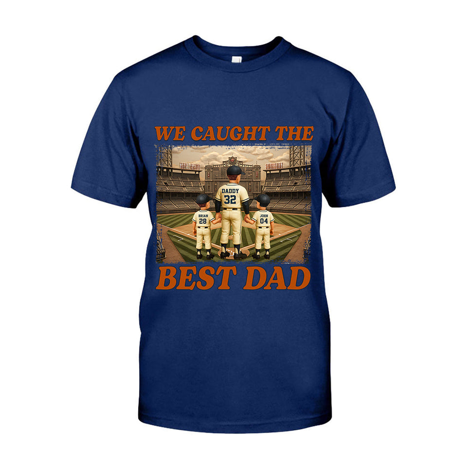 Baseball Dad - Personalized Father T-shirt & Hoodie