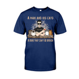 A Man And His Cats - Personalized Father's Day Cat T-shirt and Hoodie
