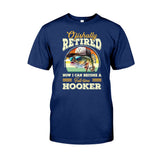 O'fishally Retired - Personalized Fishing T-shirt and Hoodie