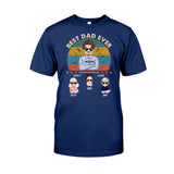 Best Dad Ever - Personalized Father T-shirt and Hoodie