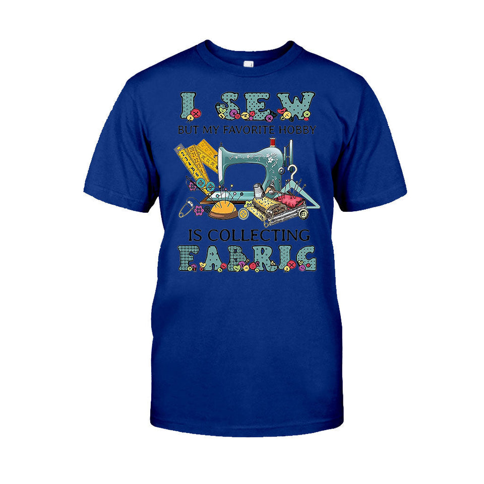 Collecting Fabric  - Sewing T-shirt And Hoodie 062021