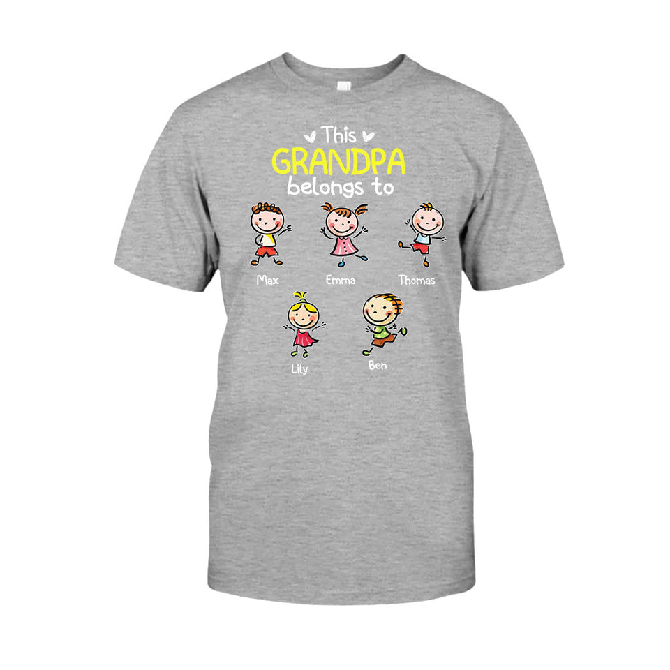 We Love You - Gift for grandma, dad, mom, grandpa - Personalized T-shirt And Hoodie