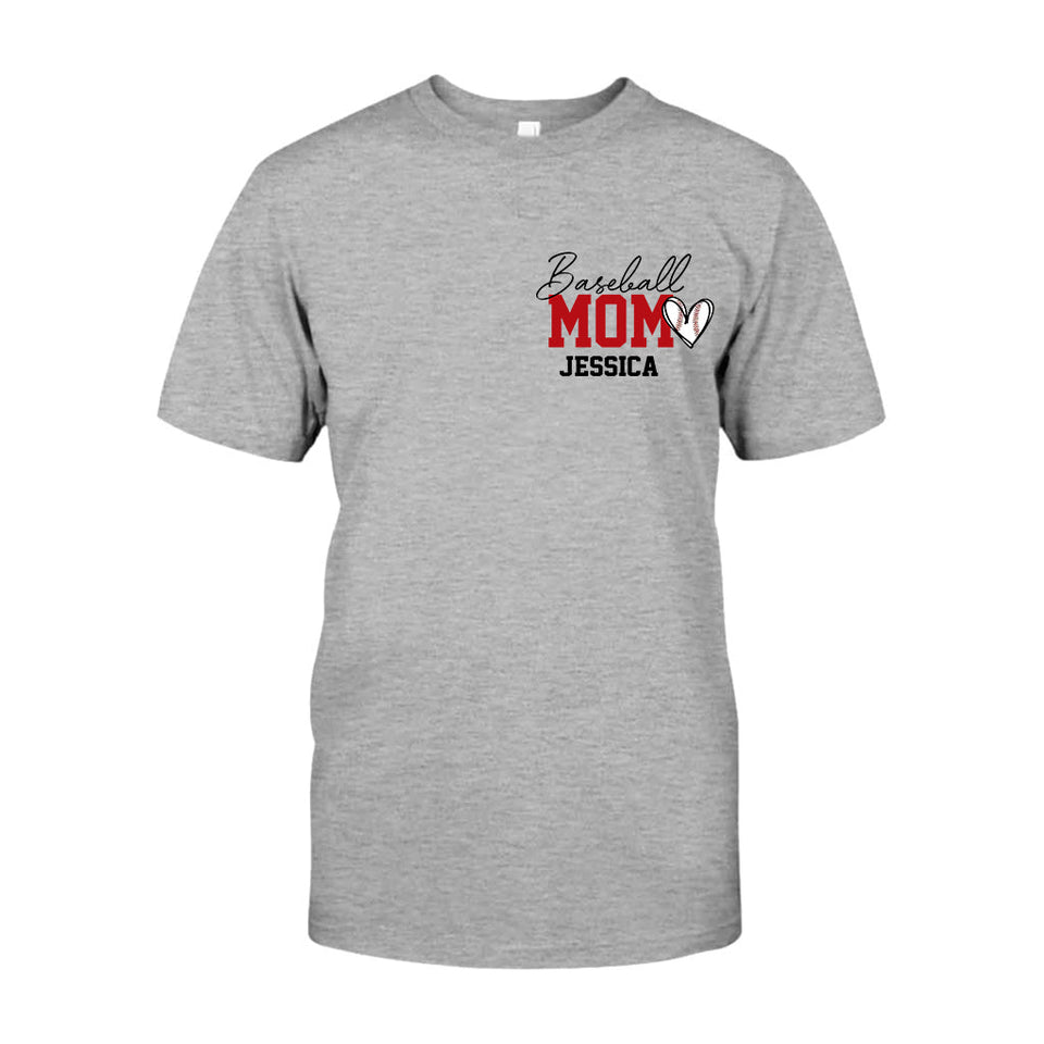 Mom Of Ballers - Personalized Mother T-shirt And Hoodie