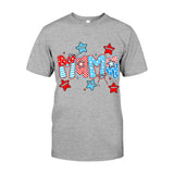 4th of July Mama - Personalized Mother T-shirt And Hoodie