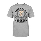 A Bond That Can't Be Broken - Personalized Couple T-shirt and Hoodie