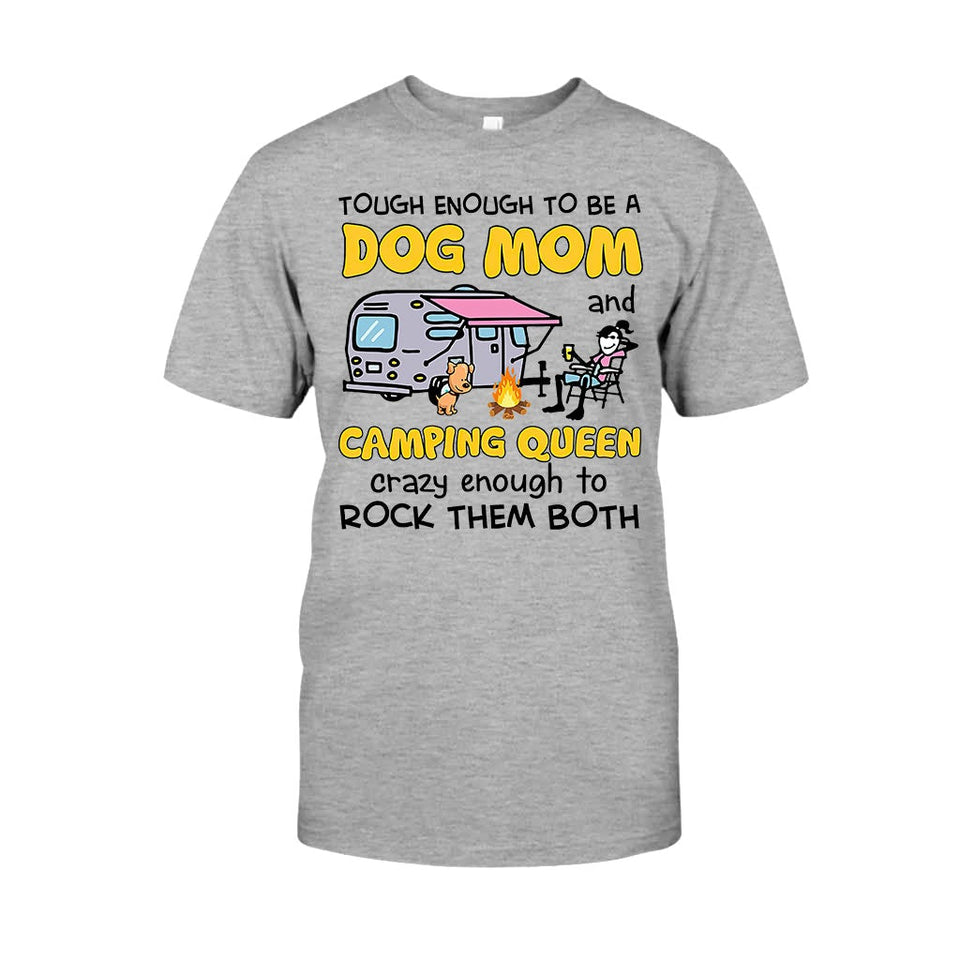Tough Enough To Be Camping Queen - T-shirt and Hoodie 1121