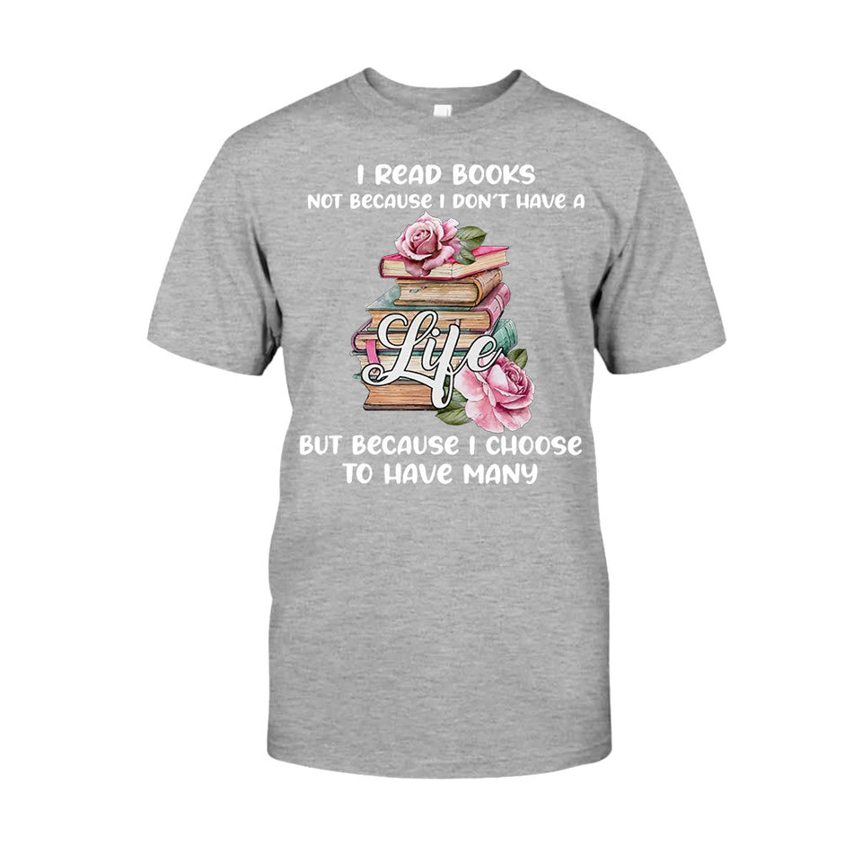 I Read Books T-shirt And Hoodie 092021