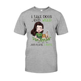 I Like Dogs - Personalized Dog T-shirt and Hoodie