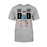 A Sons First Hero A Daughters First Love - Personalized Father T-shirt and Hoodie