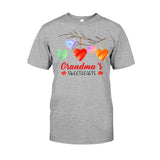 Grandma's Sweethearts - Personalized Valentine Grandma T-shirt and Hoodie