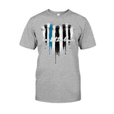 Blue Heart - Police Officer T-shirt And Hoodie 062021