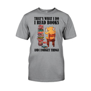 Forget Things  - Book T-shirt And Hoodie 062021