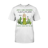 Gardening Girl - Personalized Gardening T-shirt and Hoodie