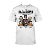 This Is The Way Dadalorian Mamalorian - Personalized Father T-shirt and Hoodie