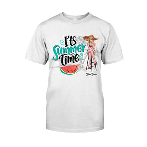 It's Summer Time - Personalized Sea Lover T-shirt and Hoodie