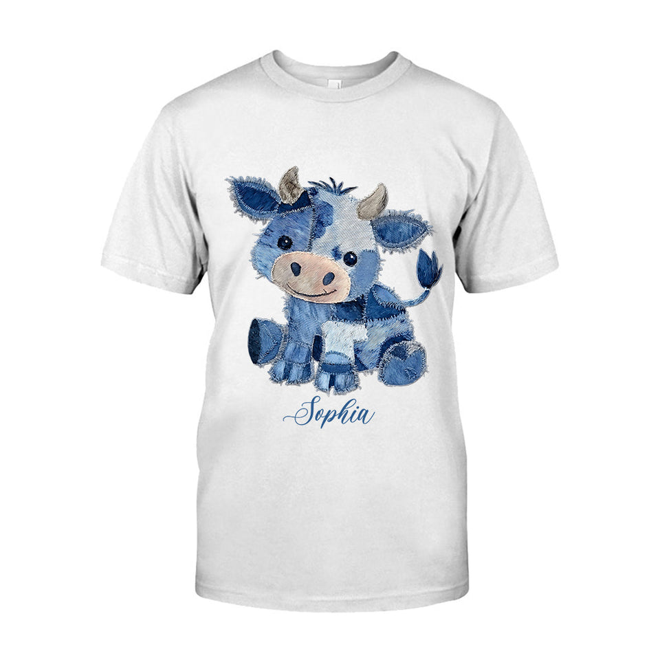 Cute Highland Cow - Personalized Highland Cow T-shirt And Hoodie