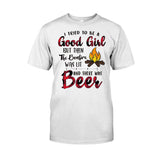 I Tried To Be A Good Girl - Camping T-shirt and Hoodie 112021