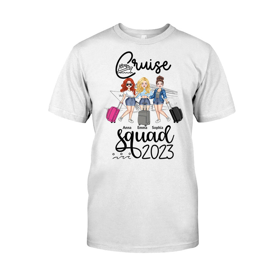 Cruise Squad - Cruising gift for friend, mom, sister, friend, daughter - Personalized T-shirt And Hoodie