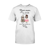 Dear Mom - Personalized Mother T-shirt And Hoodie