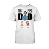A Sons First Hero A Daughters First Love - Personalized Father T-shirt and Hoodie