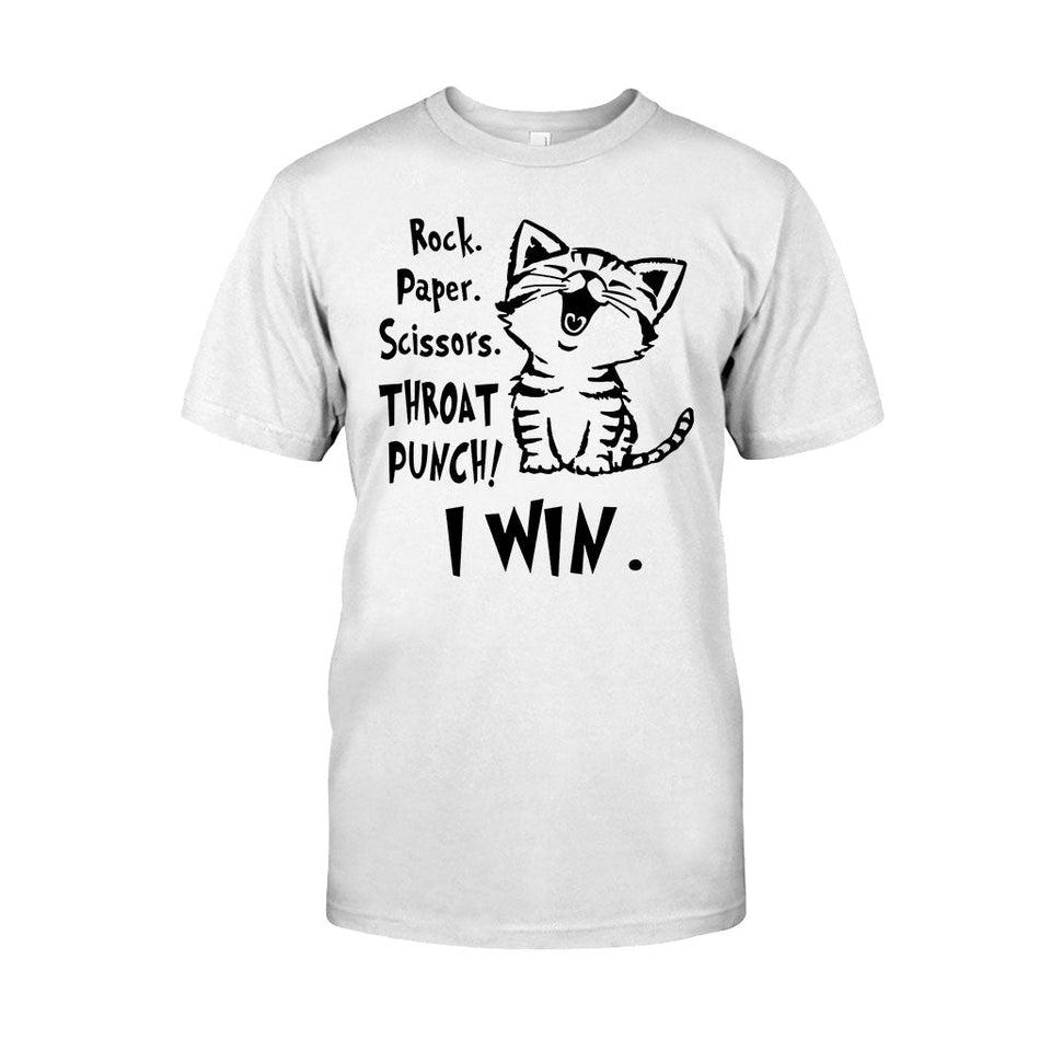 Rock Paper - Cat T-shirt And Hoodie 062021