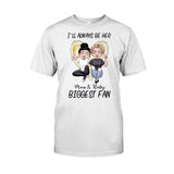 Always Be The Biggest Fan - Personalized Mother's Day Softball T-shirt and Hoodie