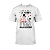 Only The Best Fur Mama - Personalized Dog T-shirt and Hoodie