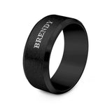 Stainless Steel Men's Stainless Steel Men's Ring - Personalized Ring