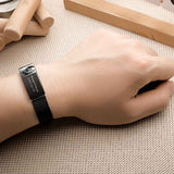 Any Photos - Personalized Couple Photo Retractable Wide Bracelet