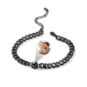 Personalized Vintage Photo Projection Charm