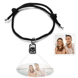 Camera Custom Projection Photo Charm - Personalized Projection Photo Bracelet