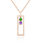 Personalized Birthstone Charm